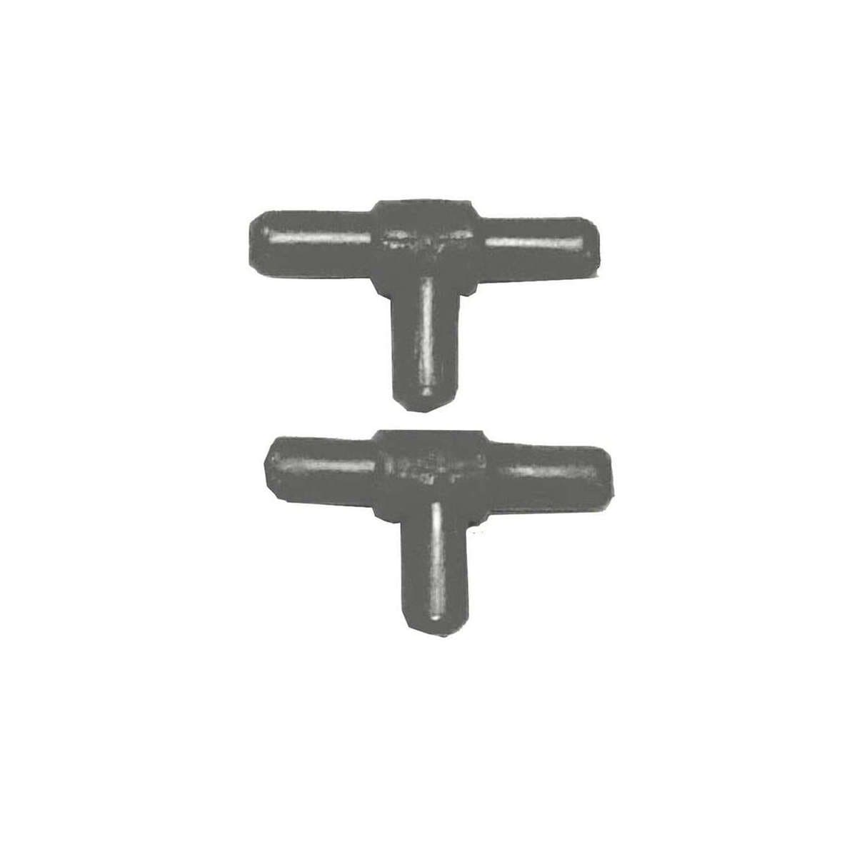 Plastikverbindungstück T 4/6 mm, 2 Stk.