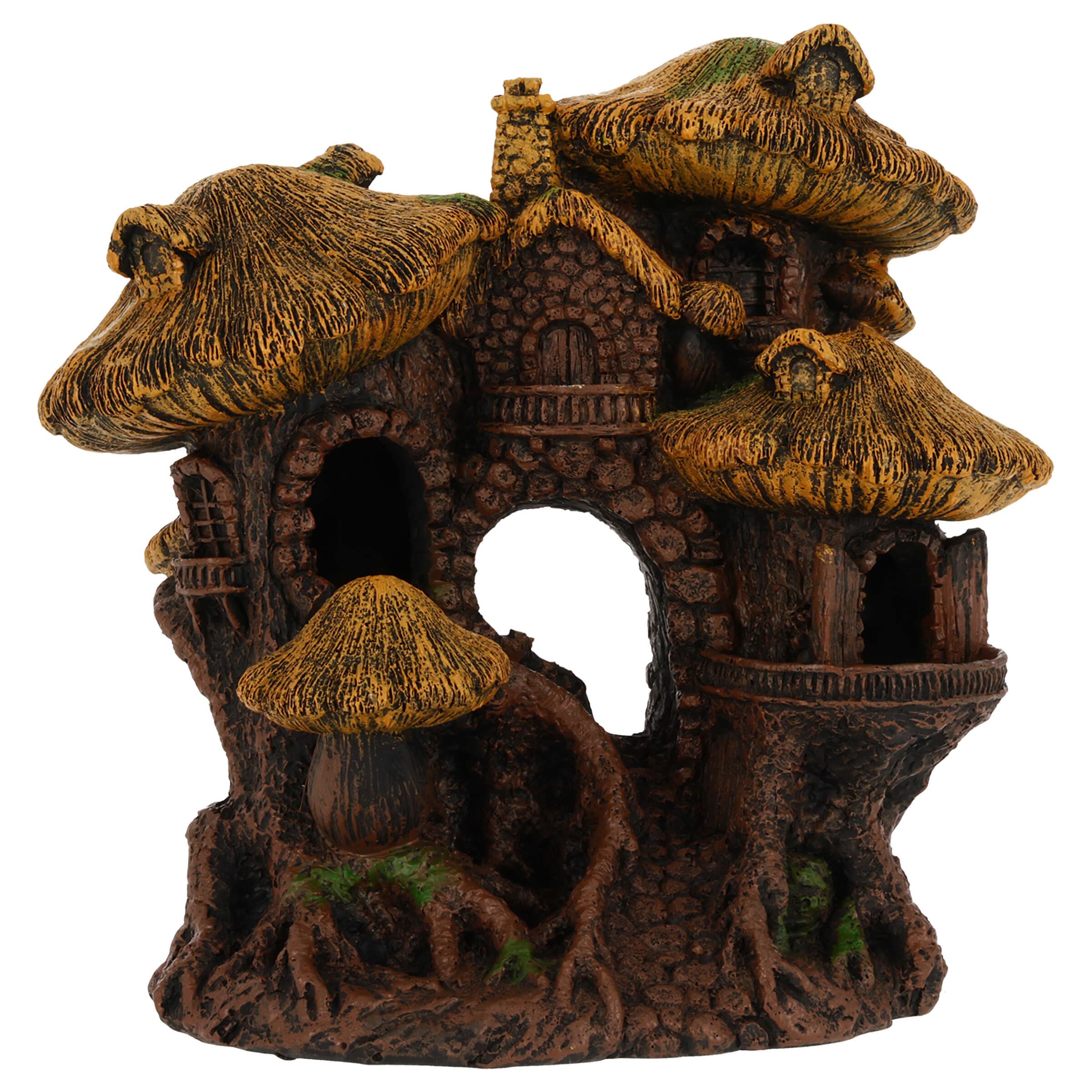 Deep Sea Aquariumdekoration Pilzhaus 16 cm