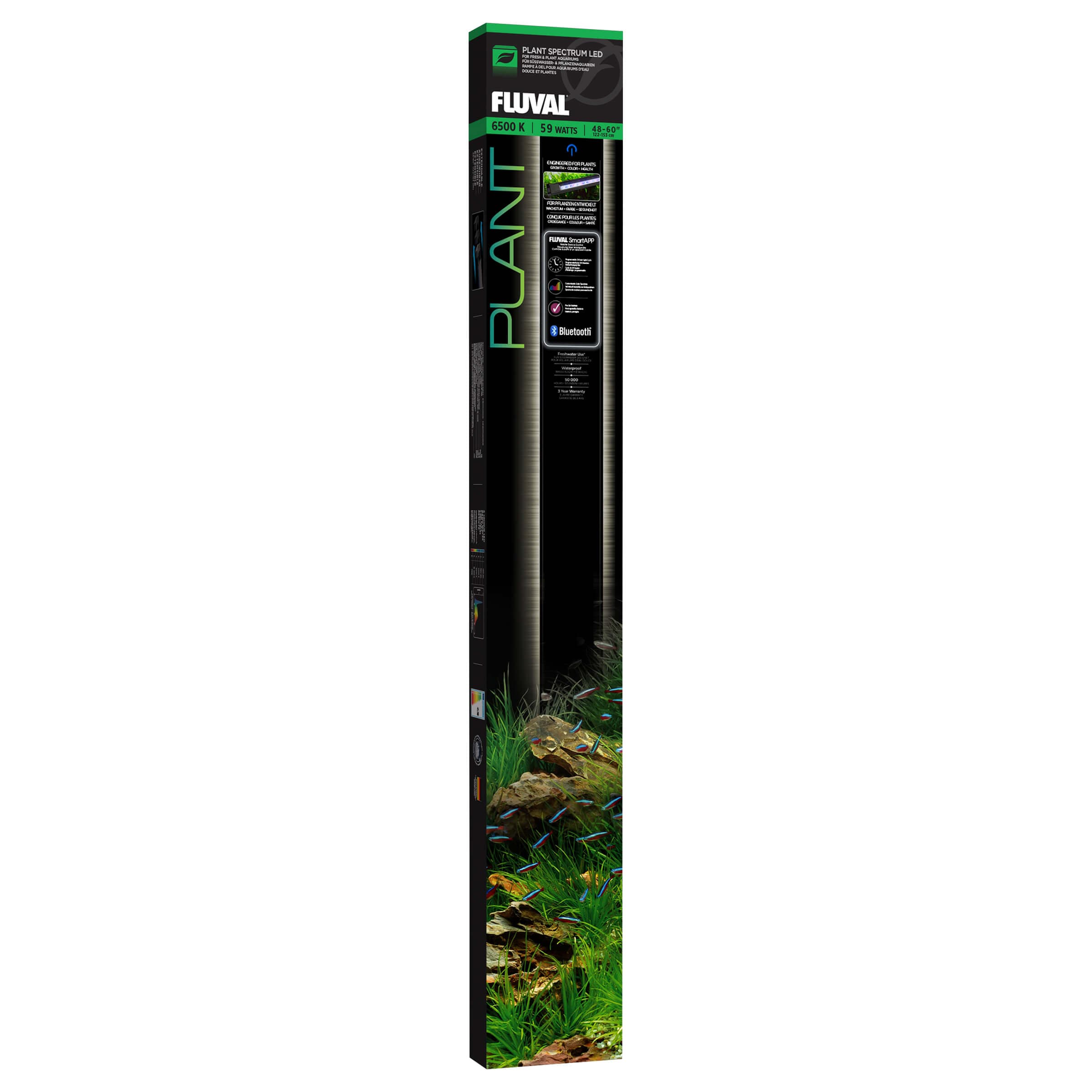 Fluval Plant 3.0 LED Beleuchtungssystem für Pflanzenaquarien 122 - 153 cm