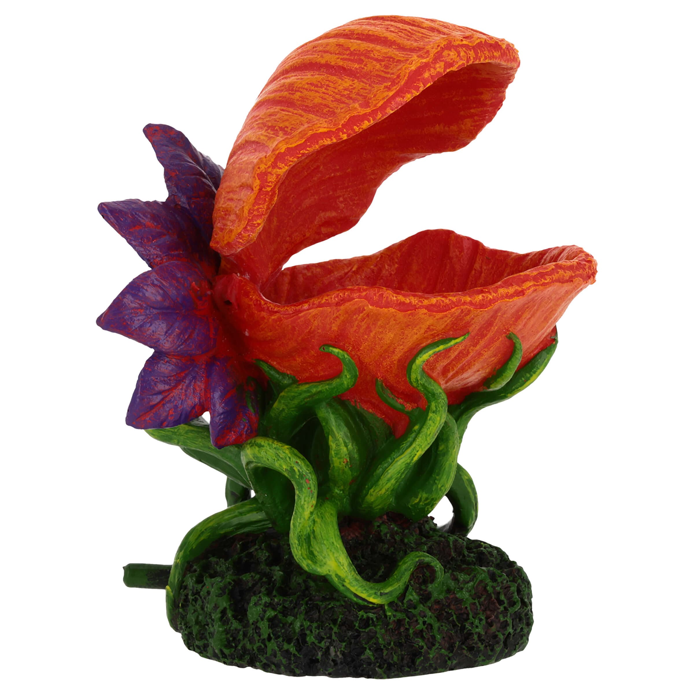Deep Sea Aquariumdekoration Blase-Effekt Blume 9.5 cm