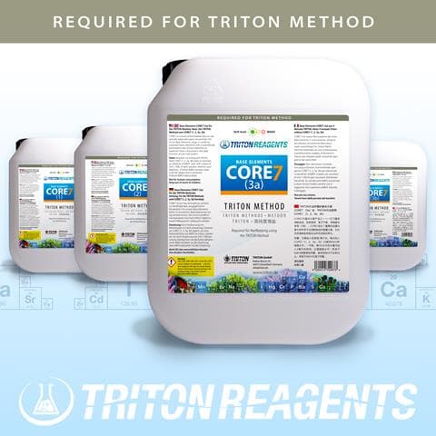 Triton SET Core7 Base Elements Großgebinde 4x5Liter (flüssig) für TRITON Methode
