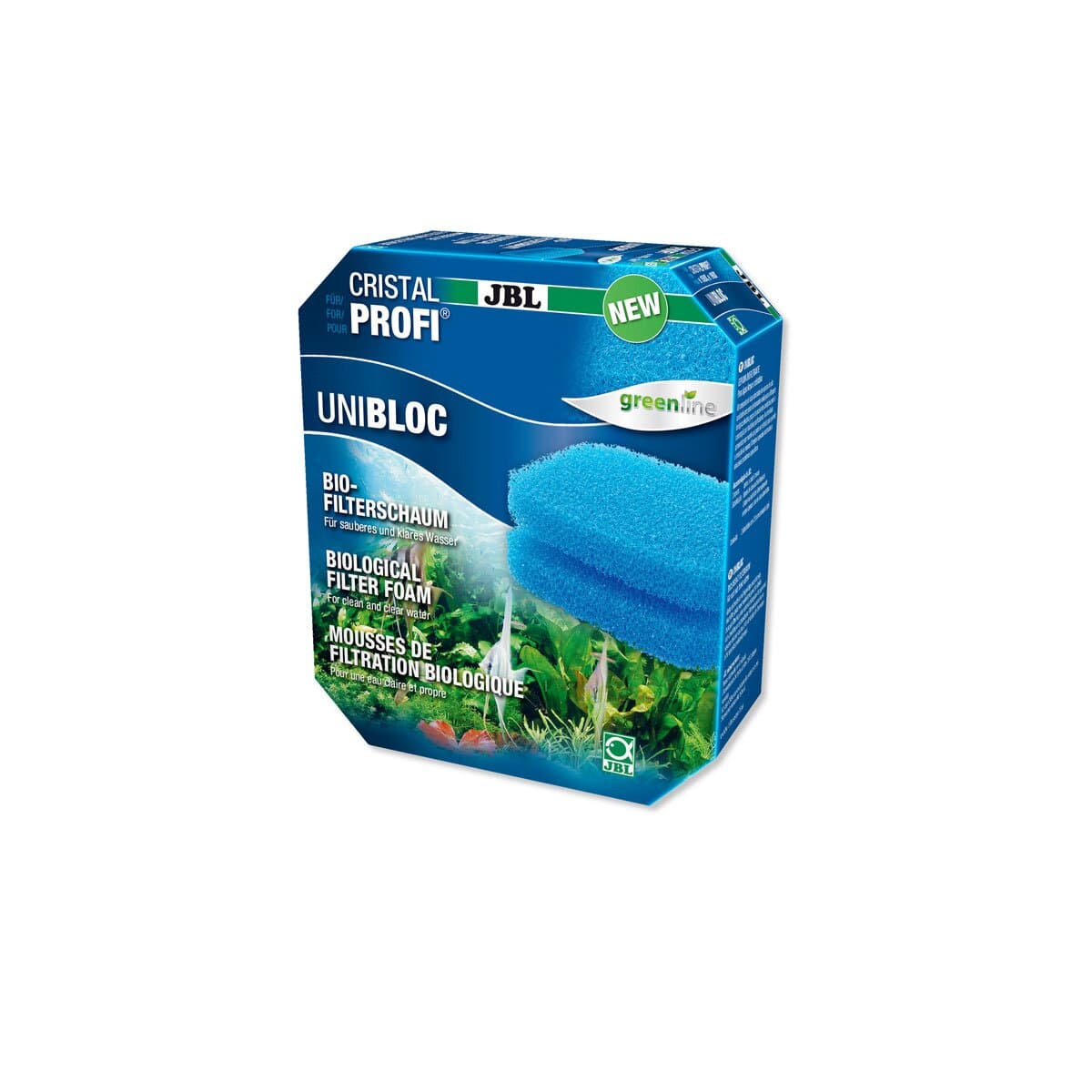 JBL UniBloc Bio-Filteschaum Einsatz zu CristalProfi e40x/e70x/e90x (2x)