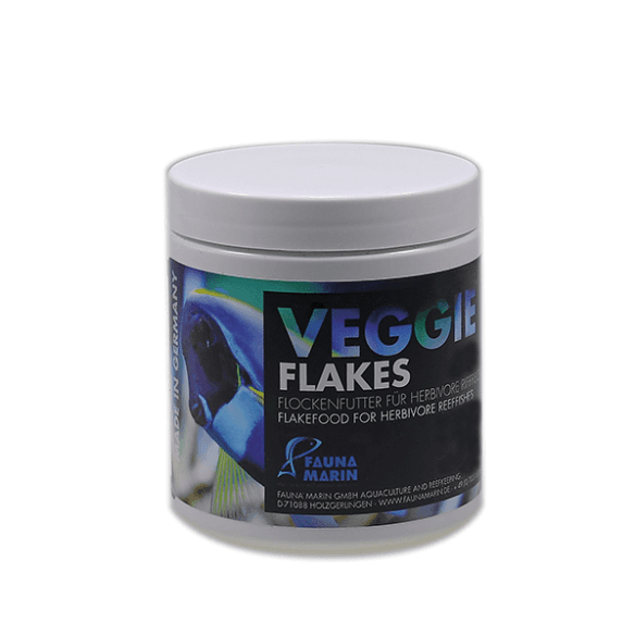 Fauna Marin Veggie Flakes Flockenfutter für herbivore Rifffische 250ml Dose