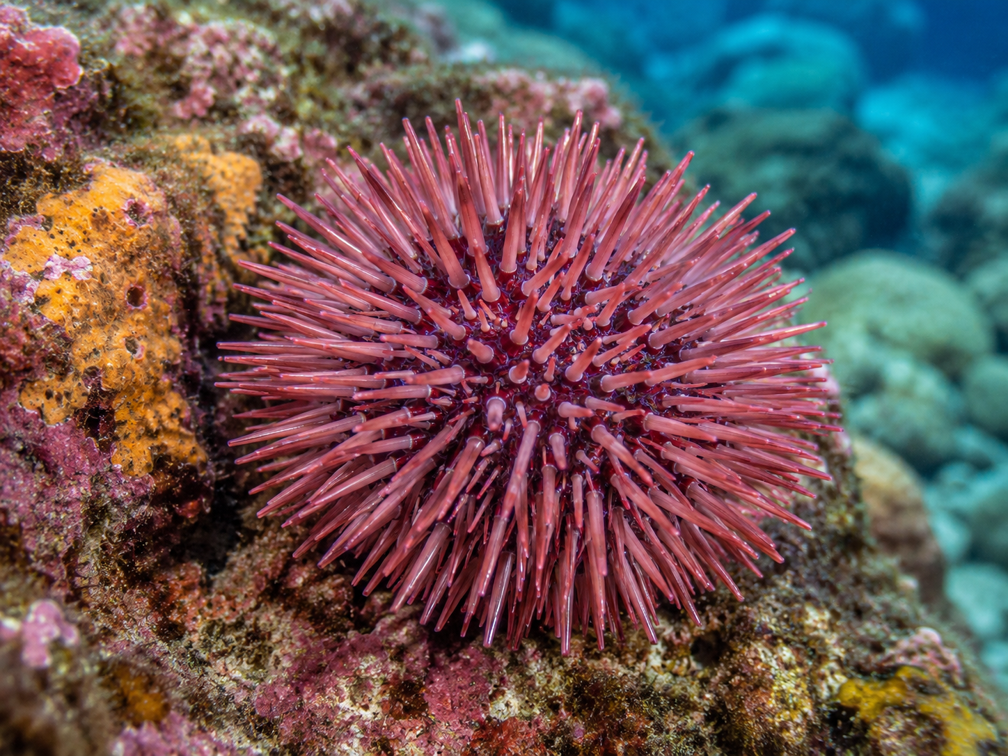 Echinometra vanbrunti Bohr-Seeigel
