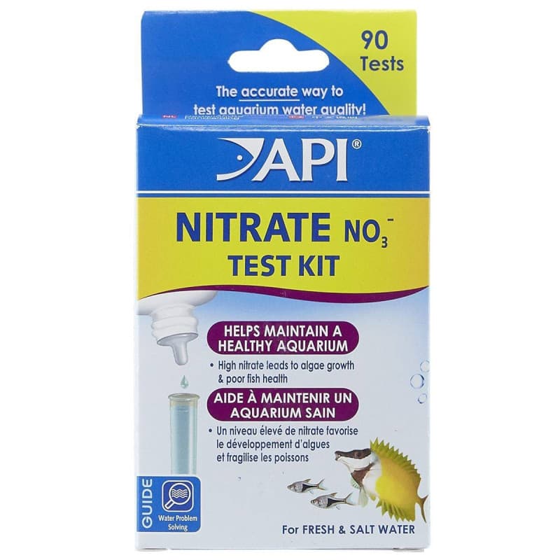 API Nitrate Test Kit- Test d'eau pour aquarium d'eau de mer